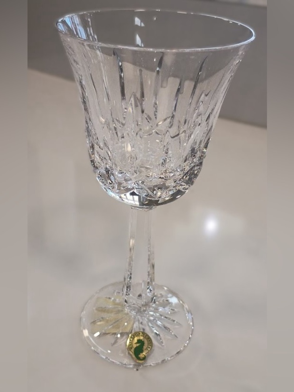 Waterford “Ballyshannon” Crystal Goblet Glass, New
